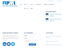 Tablet Screenshot of pmi-swva.org